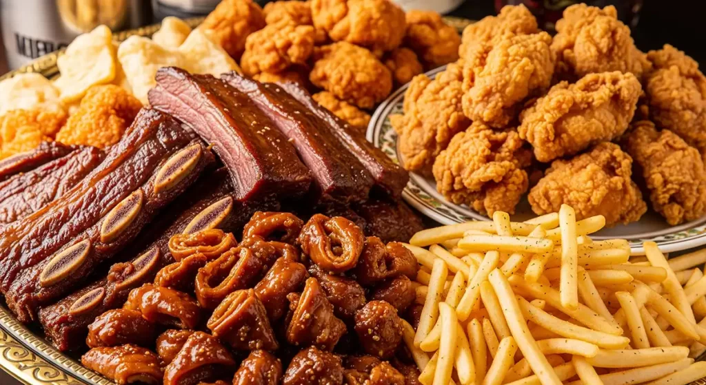 高カロリー・高脂質メニューが豊富