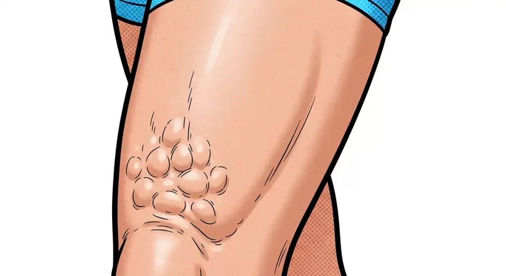 太もものセルライト