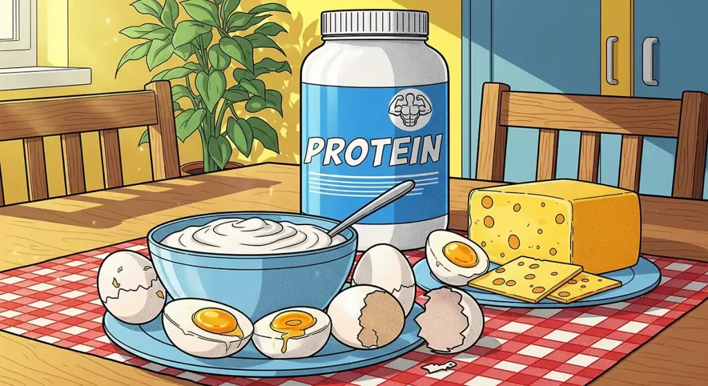 タンパク質重視！満腹感が続くおやつ