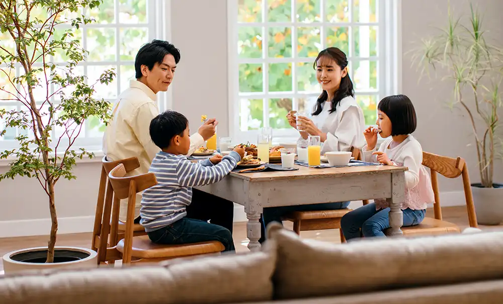 家族団らん